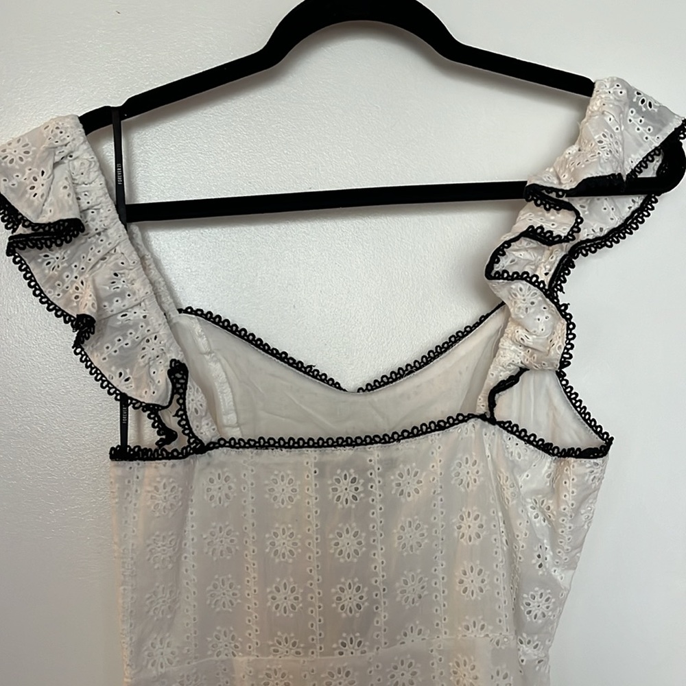 FOREVER 21 | Eyelet Lace Dress Sz M - Picture 7 of 7